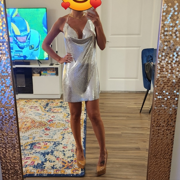 🚫 Sold 🚫 Chainlink Mini Dress - XS/S - Picture 7 of 8
